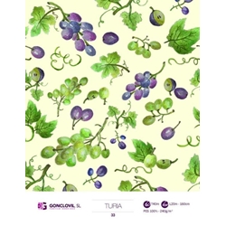 Mantelería uvas - Imagen 1