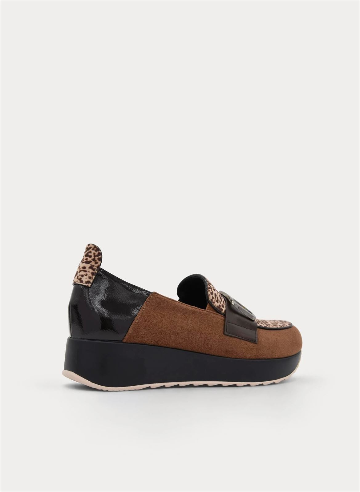 Mocasín marrón leopardo - Imagen 2