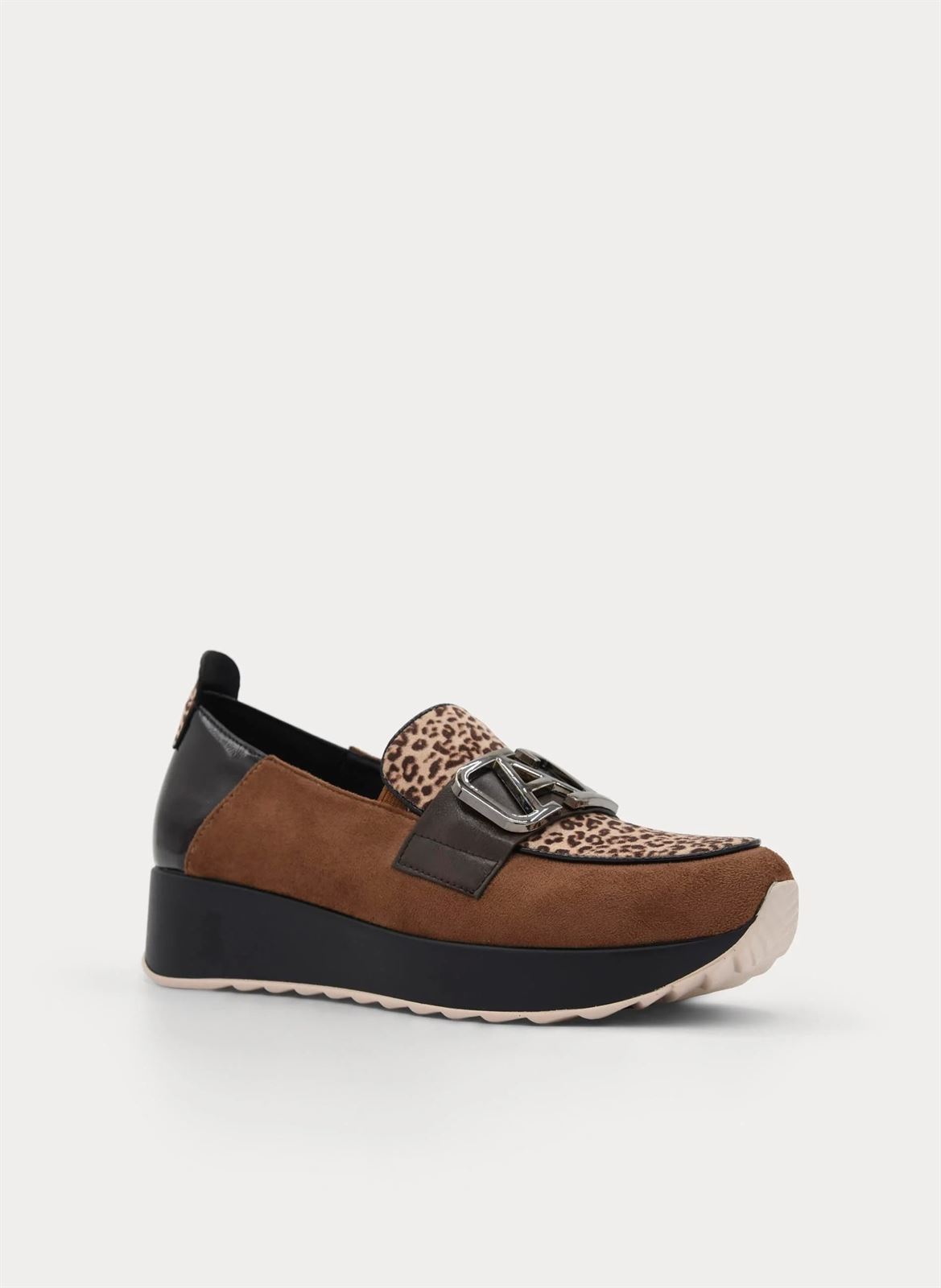 Mocasín marrón leopardo - Imagen 3