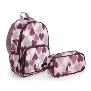 Mochila con estuche violeta - Imagen 1