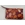 Monedero piel granate - Imagen 1