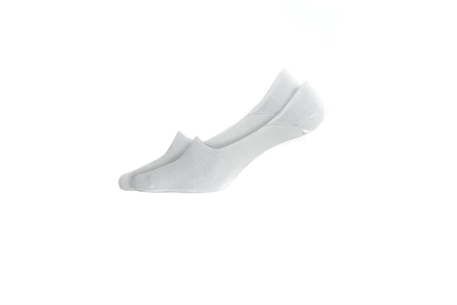 Pack 2 pares calcetines invisibles SE blanco - Imagen 1