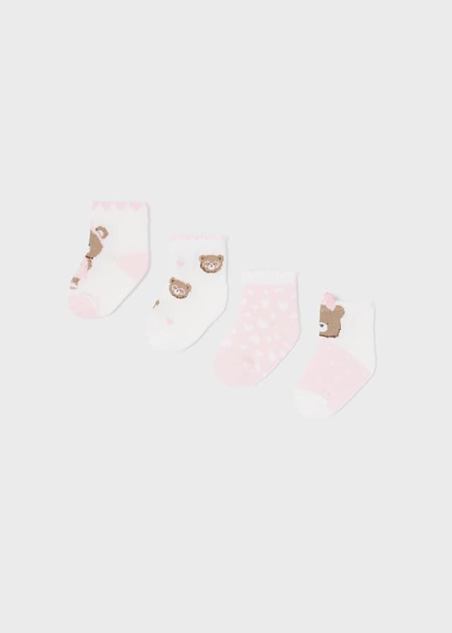 Pack 4 calcetines colorete - Imagen 1