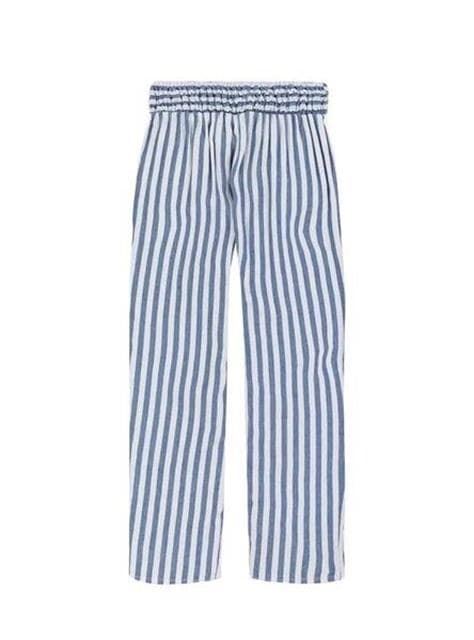 Pantalón azul rayas - Imagen 2