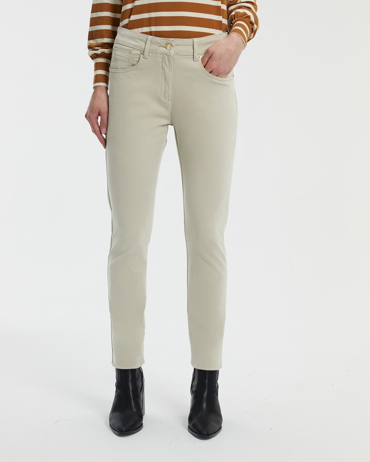 Pantalón beige - Imagen 1