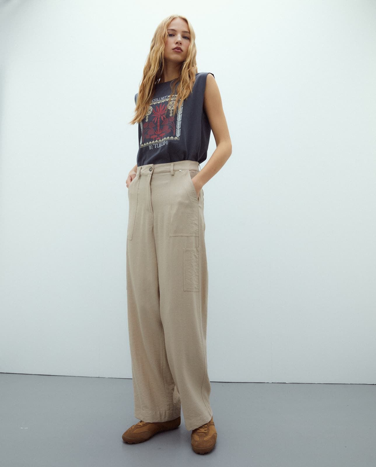 Pantalón beige - Imagen 4