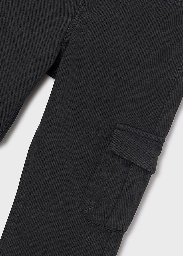 Pantalón cargo negro - Imagen 3