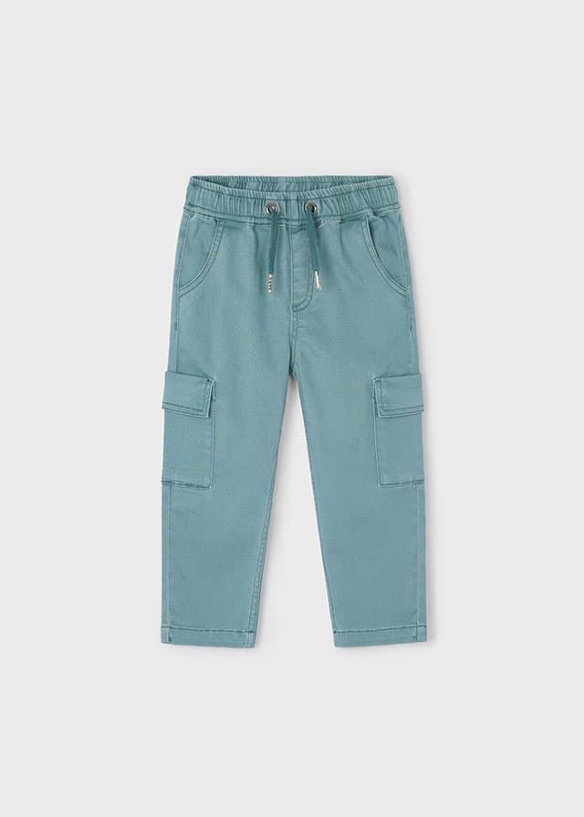 Pantalón cargo salvia - Imagen 4