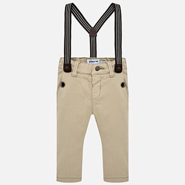 Pantalón chino con tirantes. - Imagen 1