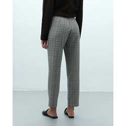 Pantalón cuadros marrón - Imagen 2