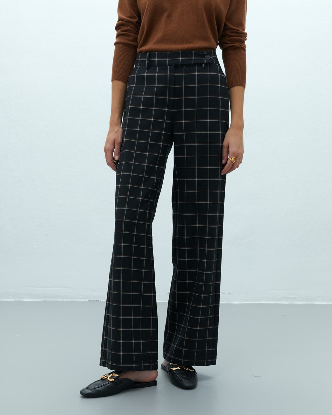 Pantalón cuadros - Imagen 1