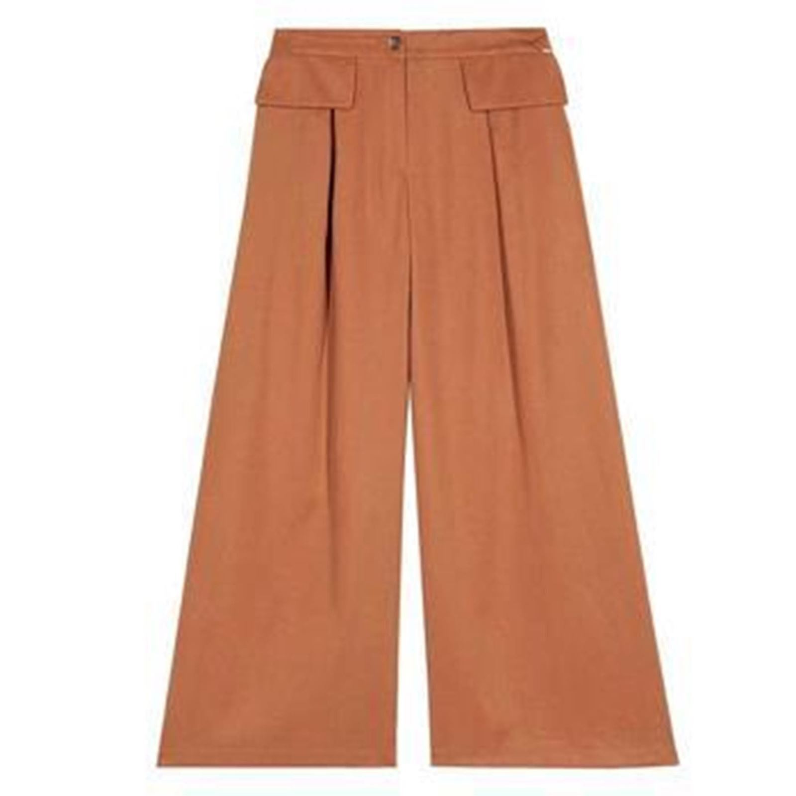 Pantalón culotte camel - Imagen 2