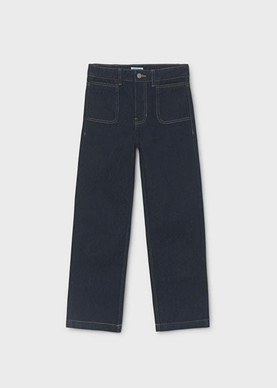 Pantalón denim superoscuro - Imagen 2