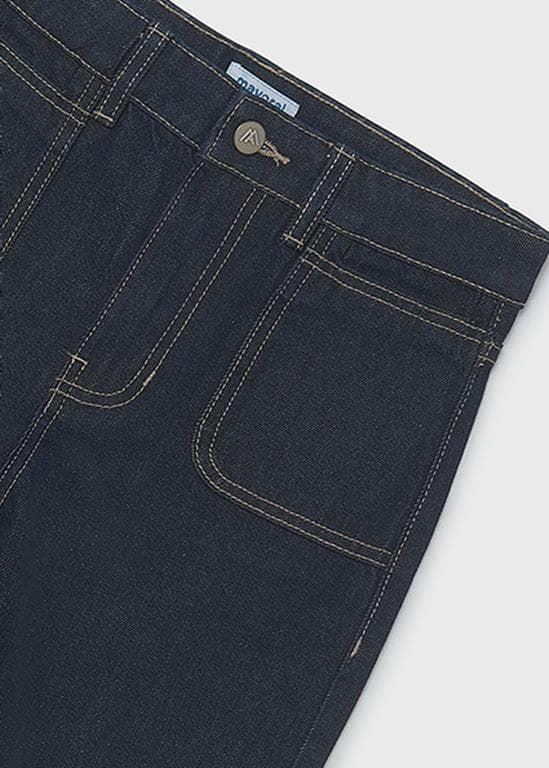 Pantalón denim superoscuro - Imagen 4