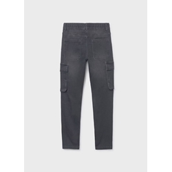 Pantalón denin jogger negro - Imagen 2