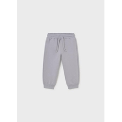 Pantalón felpa básico gris - Imagen 2