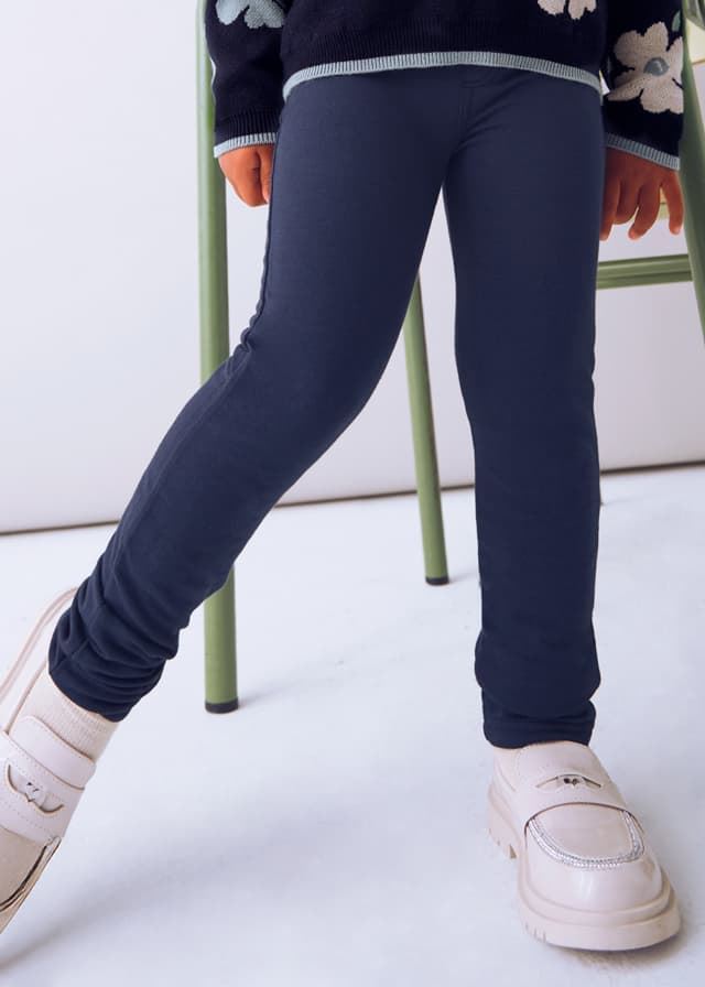 Pantalón felpa básico marino - Imagen 2