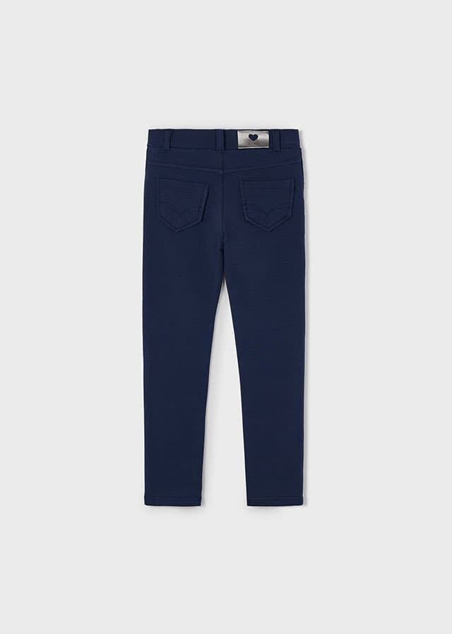 Pantalón felpa básico marino - Imagen 4