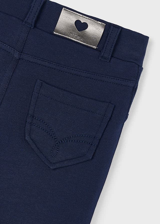 Pantalón felpa básico marino - Imagen 5