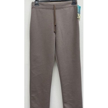 Pantalón felpa cordón topo - Imagen 1