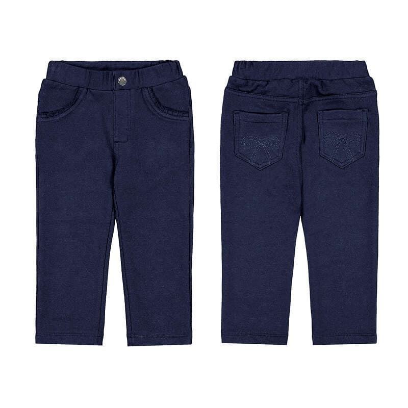 Pantalón felpa marino - Imagen 1