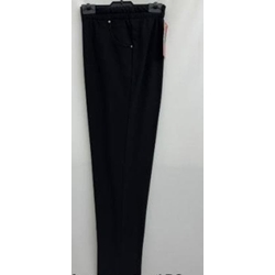 Pantalón felpa negro - Imagen 1