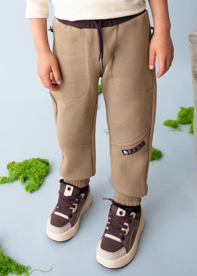 Pantalón felpa tahin - Imagen 2
