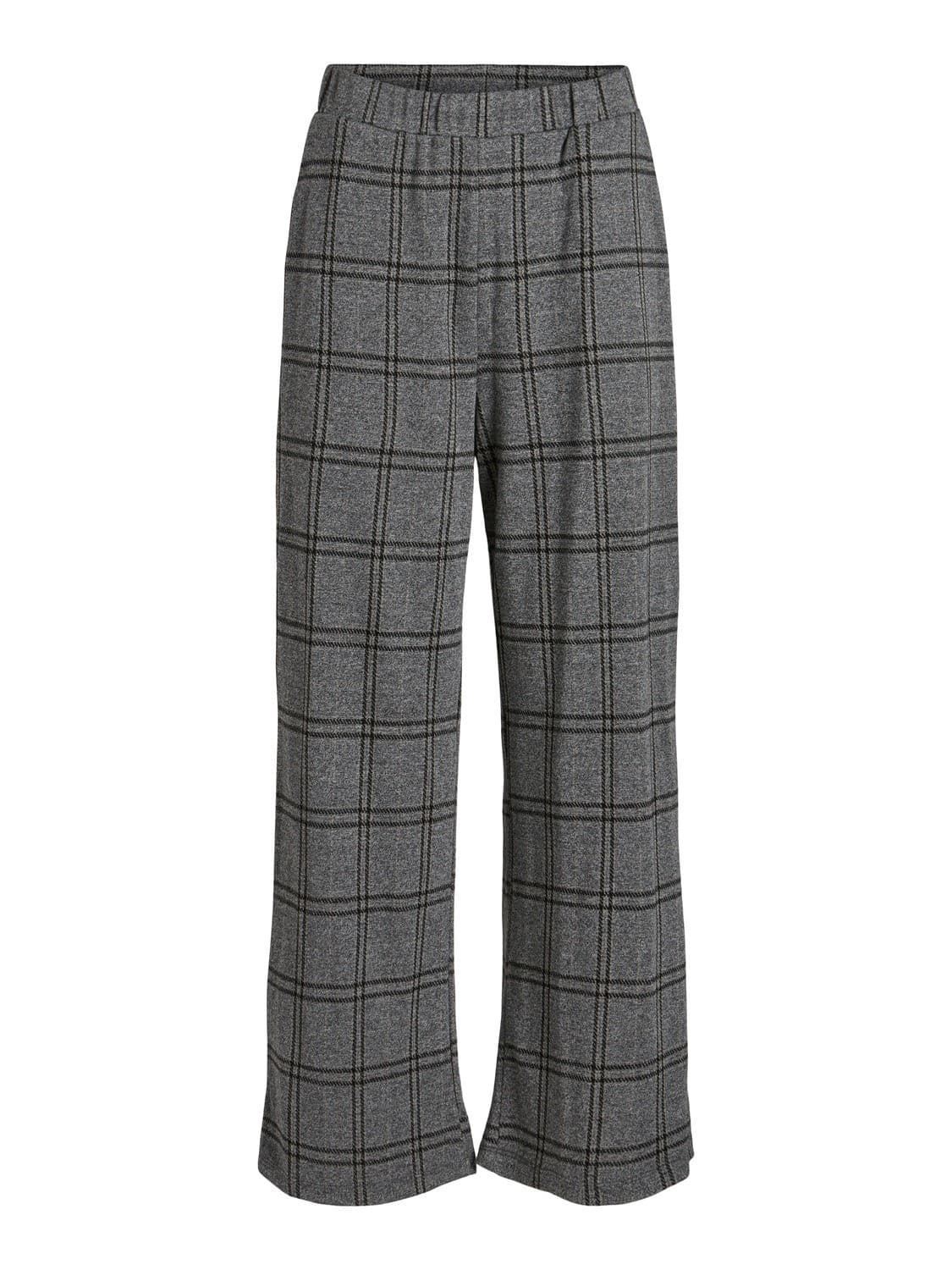 Pantalón gris cuadros viriley - Imagen 1