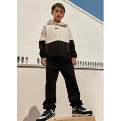 Pantalón interlock negro - Imagen 1