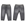 Pantalón jogger denim gris claro - Imagen 1