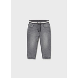 Pantalón jogger denim gris claro - Imagen 2