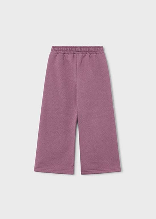 Pantalón largo felpa violeta - Imagen 5