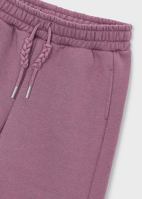 Pantalón largo felpa violeta - Imagen 6