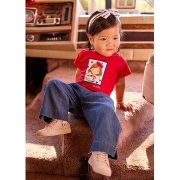 Pantalón largo fluido oscuro - Imagen 1