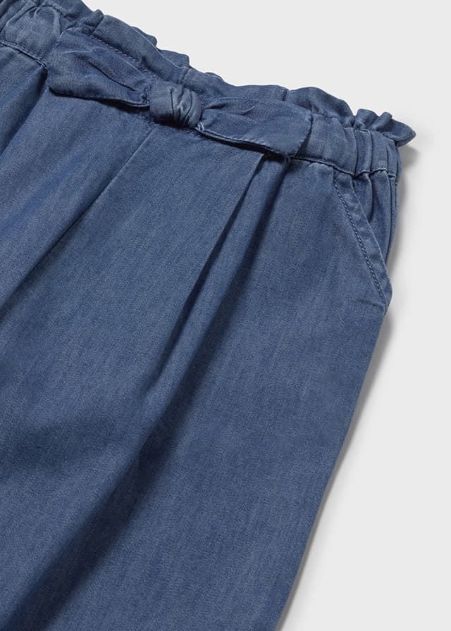 Pantalón largo fluido oscuro - Imagen 4