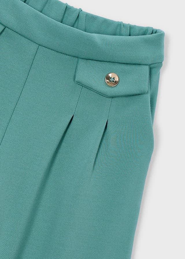 Pantalón largo punto roma menta - Imagen 6