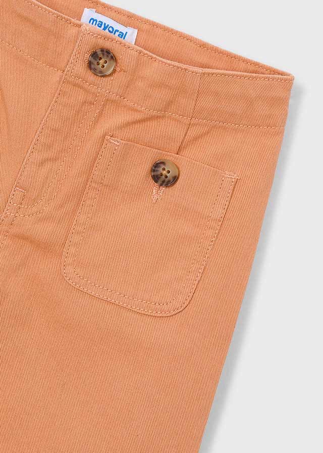 Pantalón largo sarga melocotón - Imagen 4