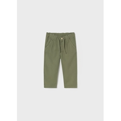 Pantalón lino salvia - Imagen 1