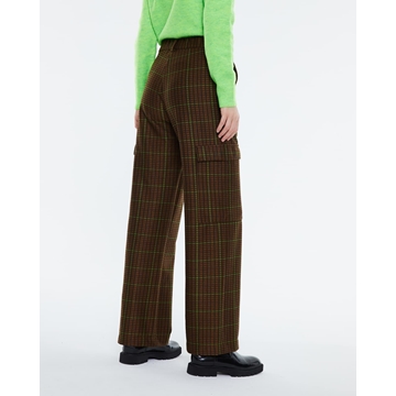 Pantalón marrón cuadros - Imagen 2