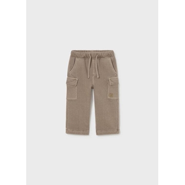 Pantalón punto cargo trufa - Imagen 2