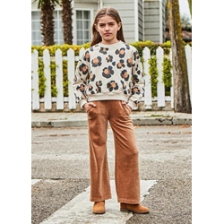 Pantalón punto pana canela - Imagen 1