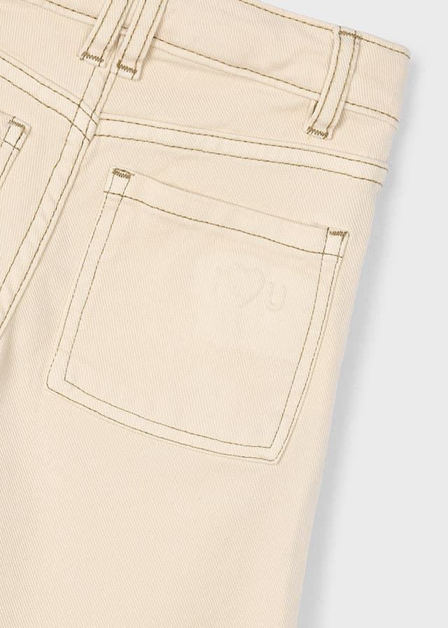 Pantalón sarga almendra - Imagen 6
