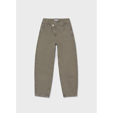 Pantalón sarga barrel alga - Imagen 2