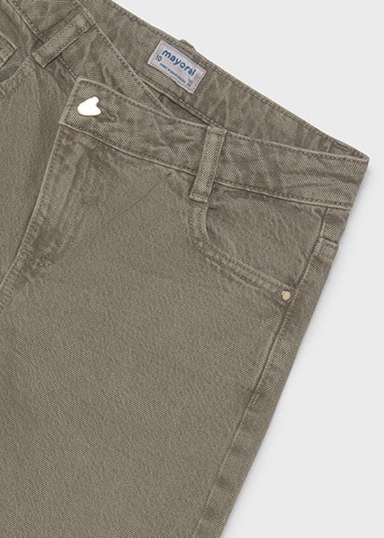 Pantalón sarga barrel alga - Imagen 4