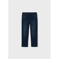 Pantalón soft denim jogger blue black - Imagen 2