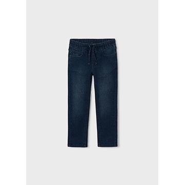 Pantalón soft denim jogger blue black - Imagen 2