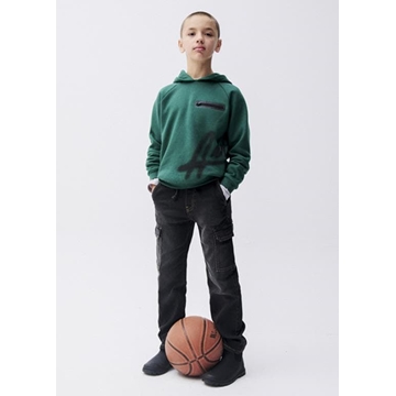 Pantalón soft denim jogger negro - Imagen 1