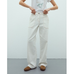 Pantalón tejano crudo - Imagen 1