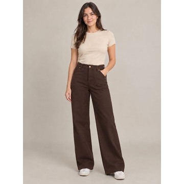 Pantalón tejano marrón - Imagen 1
