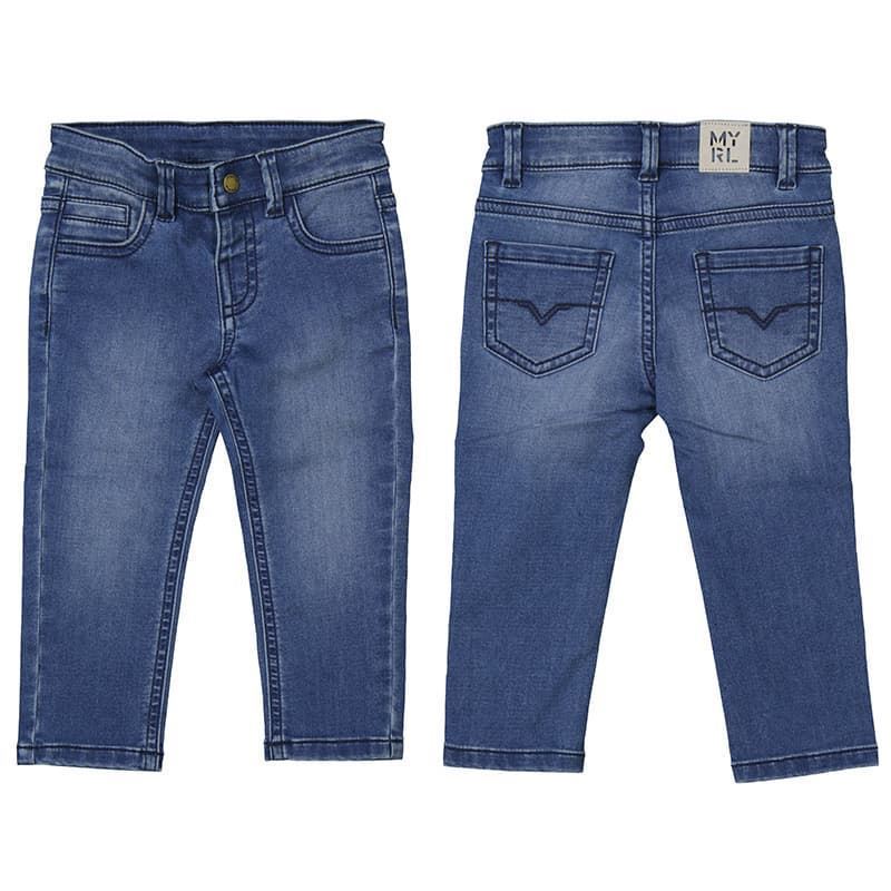 Pantalón tejano soft denim medio - Imagen 4
